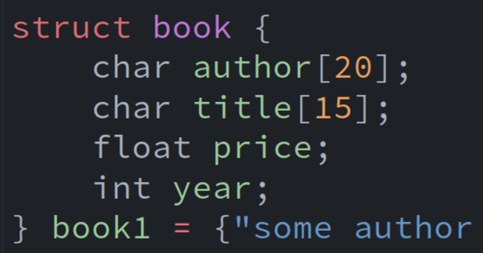 Structures (struct) in C programming (detailed)